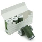 Нитки суперкрепкие Gutermann Extra Strong M782, 100м, 931 зеленый мох, 5 катушек