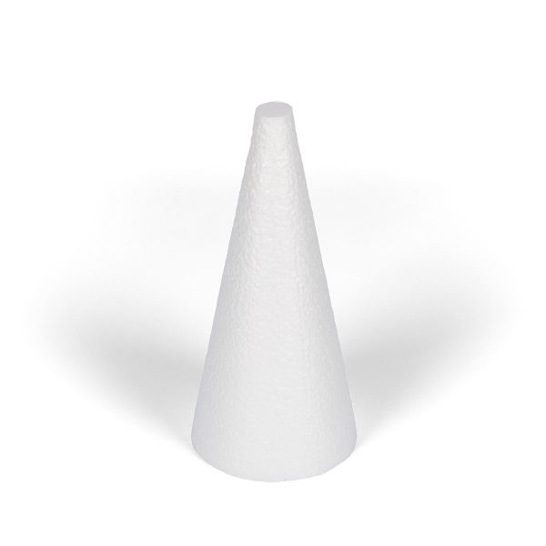 Заготовка из пенопласта Конус ⌀9 см, 20 см, 2 шт, Love2art DPZ-111