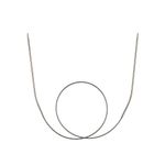 Спицы круговые металл ⌀1,6 мм, 40 см, с металлической леской, Gamma MKS-R