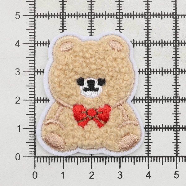 Термоаппликация Мишка, 4.3х3.8cm, Hobby&Pro