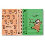 Тетрадь-перевертыш ученическая общая, A5 48 л. на гребне 65 г/м², белизна 100 %, 8 шт, клетка, 01178 Суббота или понедельник?, Светоч Т109