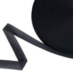 Тесьма (лента) окантовочная 18 мм / 100 метров, т.серый, Gamma 018 О ЦВ