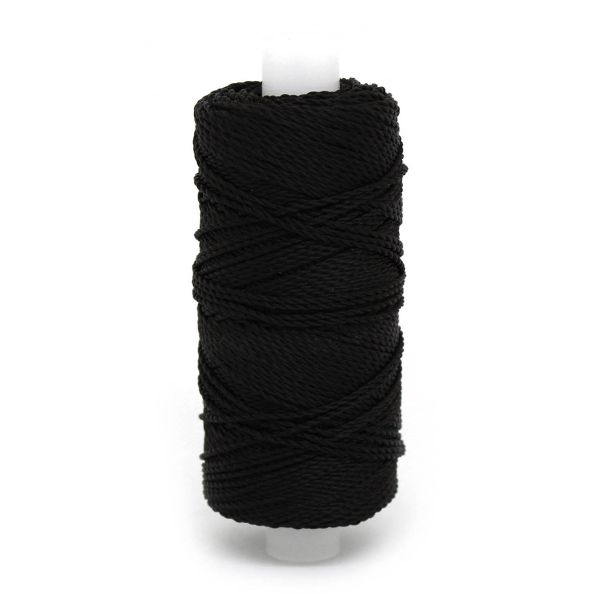 Нитки капроновые 375К 120м (чёрный), 5 катушек