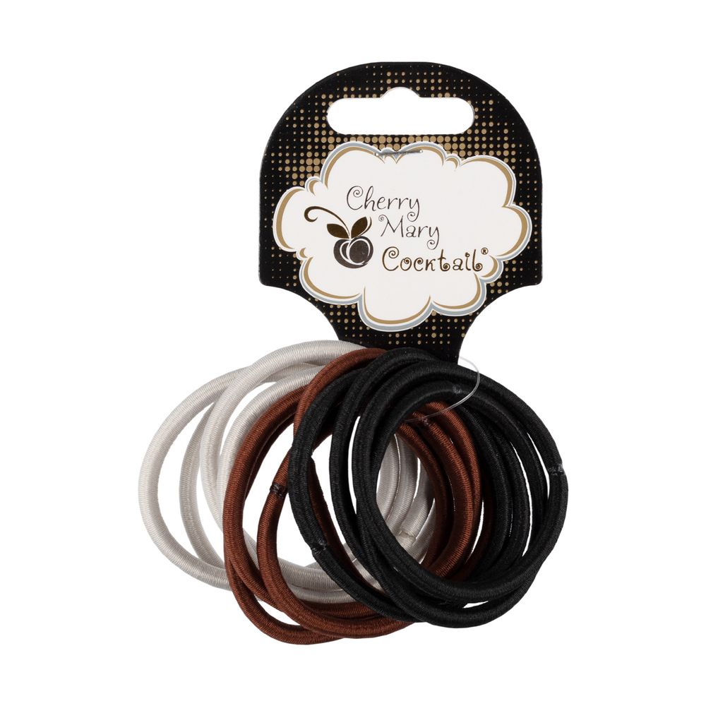 Набор резинок для волос 5х12 шт, №02, Cherry Mary V/R6063 Набор резинок для волос 5х12 шт, №02, Cherry Mary V/R6063