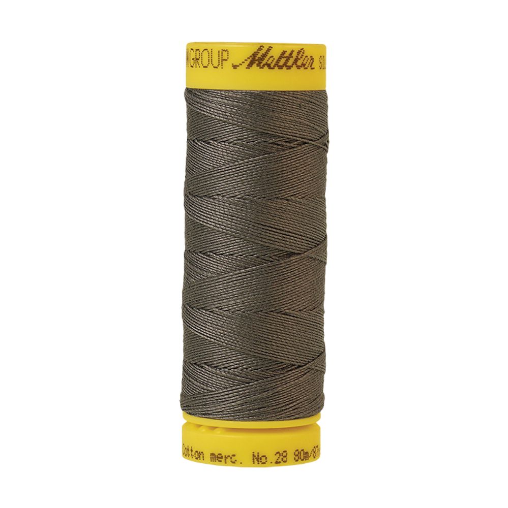 Нитки хлопковые отделочные Mettler Silk-Finish Cotton 28, 80 м, 0415, 5 катушек