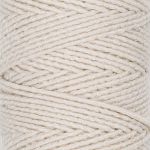 Нитки спандекс ⌀0.6 мм, набор 10 катушек по 25 метров, 453 кремовый, Gamma ET-10