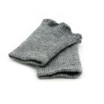 Манжеты трикотажные 6.5х9.5 см, 1 пара, тонкие, 161/м св.маренго