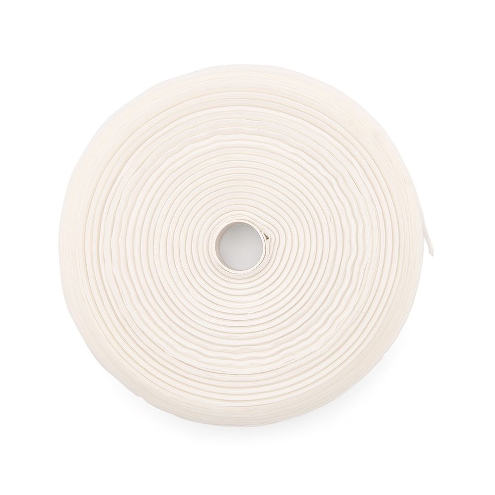 Лента (тесьма) шторная: сборка параллельная (1:2.3) 30 мм / 50 метров