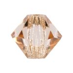 Бусины стекло 3.6х4 мм, 24 шт, св.табачный (lt.colorado topaz 10330), Preciosa 451-69-302