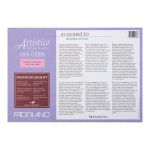 Альбом-склейка для акварели Fabriano Artistico Extra White Сатин 300 г/м², 12х18 см, лист 25 л, мелкозернистая, Fabriano 19301218