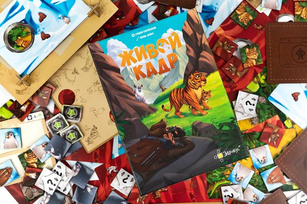 Игра настольная Живой кадр, Эврикус PG-17365