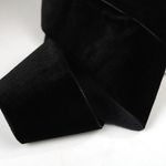 Лента бархатная (тесьма) 38.0 мм / 22.86±1 метров, арт.38VR03 нейлон цв.черный