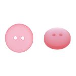 Пуговицы на 2 прокола 22L (14мм), пластик (col.35 розовый), CR-K18M, 144 шт