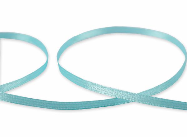 Лента атласная 2-сторонняя 3.0 мм / 91.4±2 метра, 073 бл.синий, Gamma AL-3P