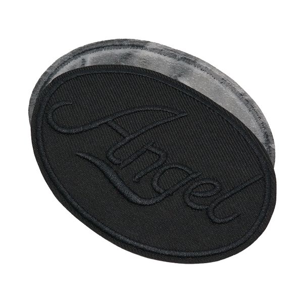 Термоаппликация круг ANGEL black 93х67мм (Black (черный)), 2 шт, LA559