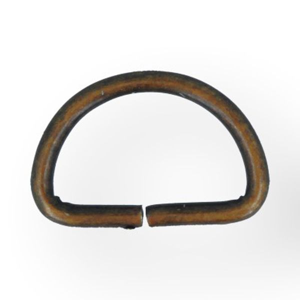 Полукольцо разъемное металл внутр. 15 мм, 100±5 шт, медь, Gamma