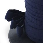 Резинка бельевая (отделочная) становая 15.0 мм / 50 метров, т.синий, (ML175.015/1)