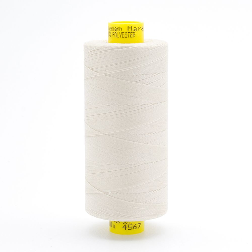 Нитка универсальная Gutermann Mara 120/2, 1000 м, 700207, 4567 топленое молоко, 1 катушка