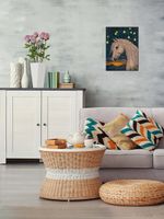 Кристальная (алмазная) мозаика Фрея ALDD-315, на подрамнике, Лунный конь (со светодиодами), 30х40 см