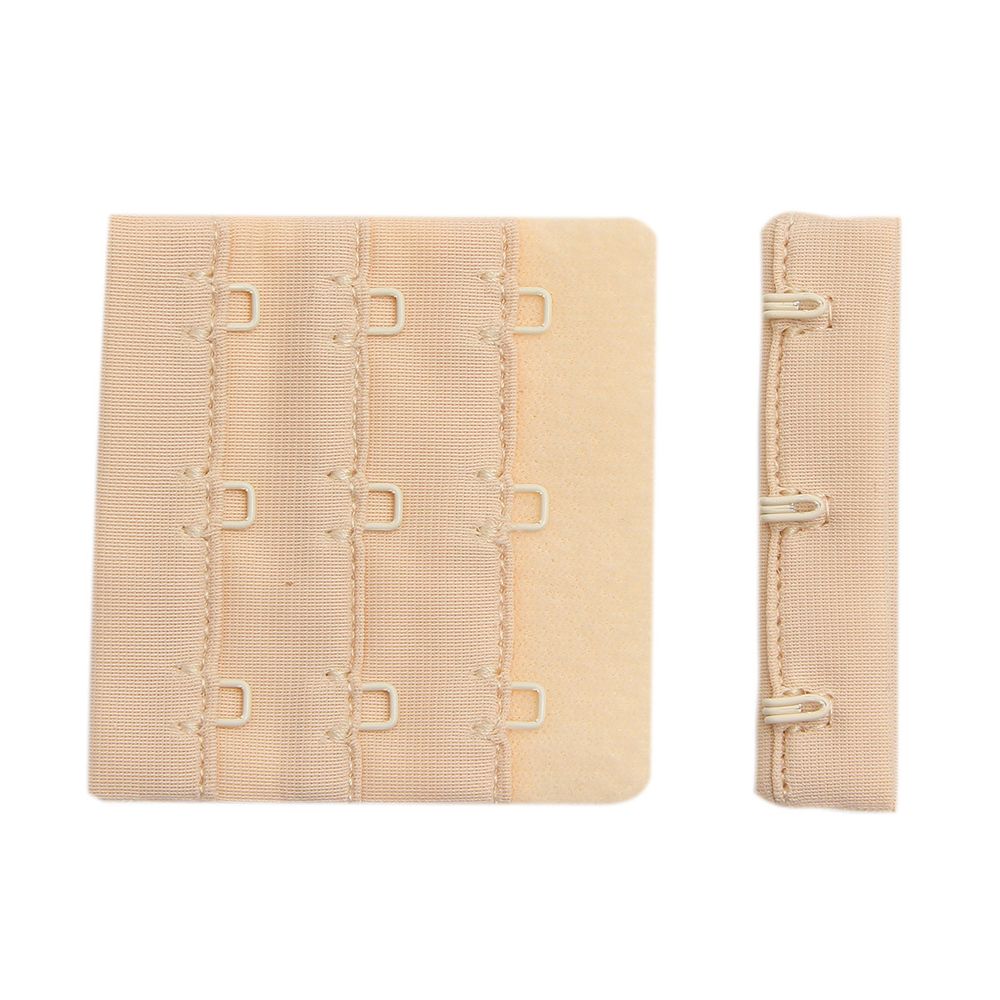 Застежки для бюстгальтера текстильные 3х3, 57 мм, 1410 солнечная долина, 2587, 25 шт, Arta