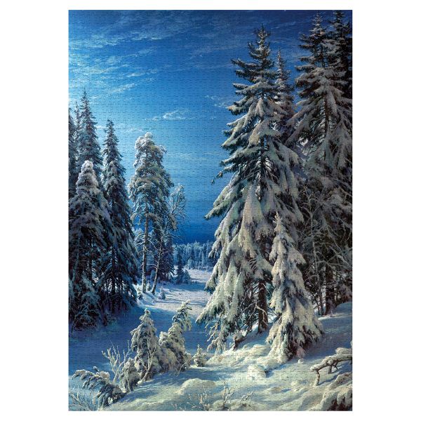 Пазл. Премиальная коллекция 2000 элементов, TOP-PZL-2000/03 Зимняя ночь, Фрея