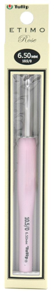 Крючок для вязания с ручкой Tulip Etimo Rose 6,5мм, TER-14e /TOS/