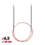 Спицы круговые Addi Novel ⌀6.5мм, 60 см /TOS/