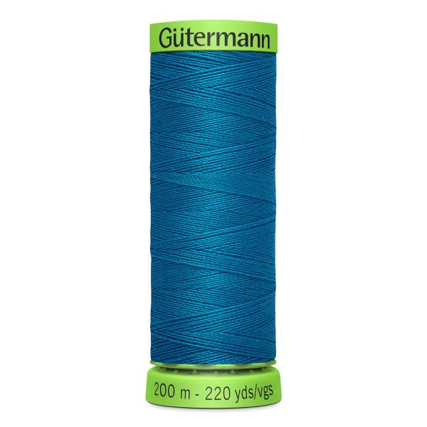 Нитки для тонких тканей Gutermann Extra Fine 150, 200м, 025 св.морская волна, 5 катушек