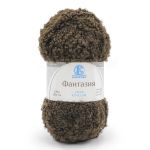Пряжа Камтекс Фантазия / уп.5 мот. по 100 г, 130 м, 063 шоколад