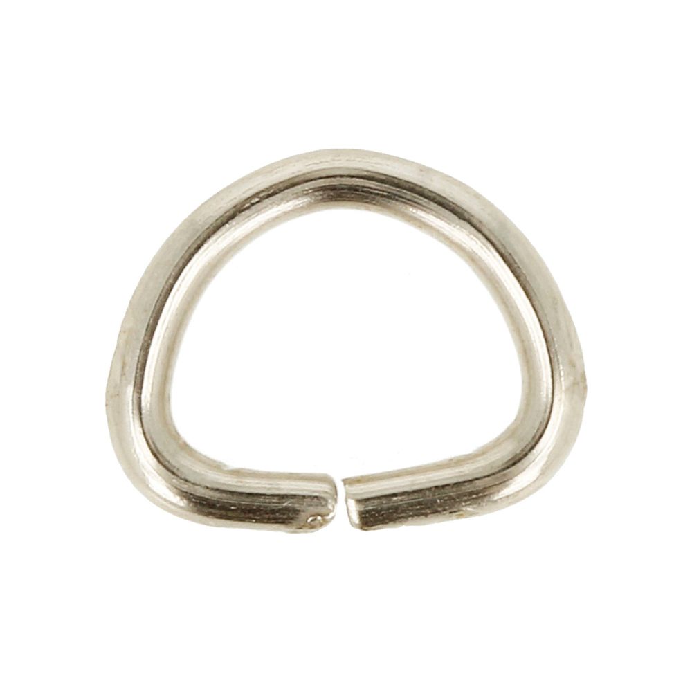 Полукольцо 10 мм, 100±5 шт, никель, Gamma