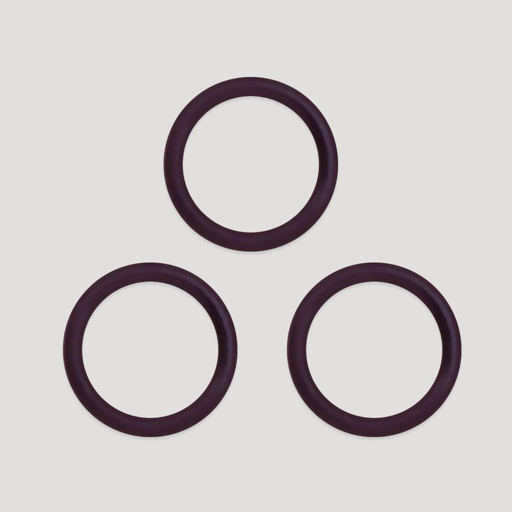 Кольца для бюстгальтера металл ⌀10.0 мм, 076 сливовое вино, Arta, 50 шт