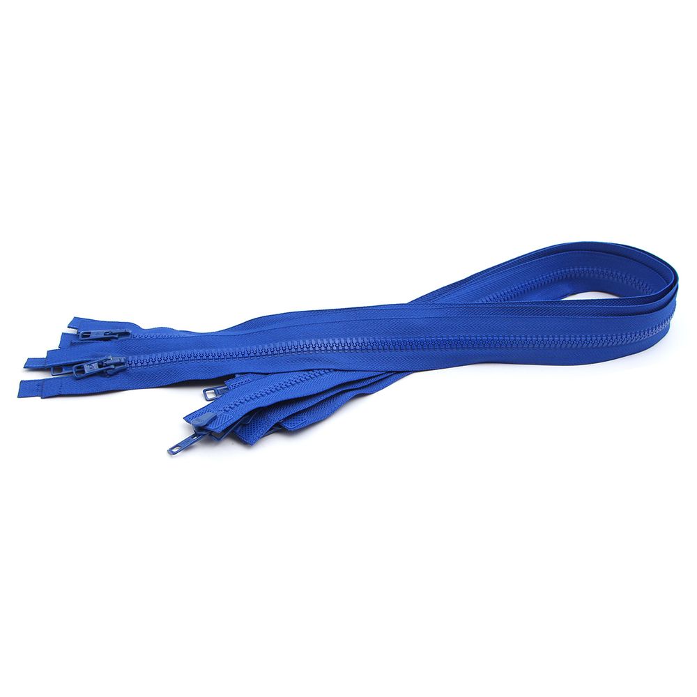 Молния трактор Arta Т6 (6 мм) 2 зам., разъем., 75 см, цв. 088 яр.синий, уп.5 шт