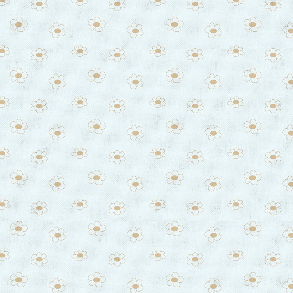Ткань для пэчворка Peppy Бабушкин сундучок, рулон 112 см / 5 метров, БС-40 ромашки белый, Peppy