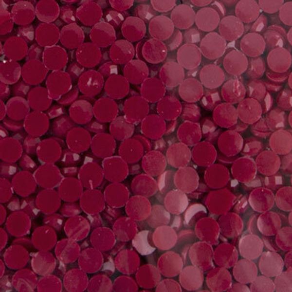 Стразы неклеевые акрил 2.5 мм, 100 г (10х10 г), /РП/, №0709 т.красный, Zlatka OZM