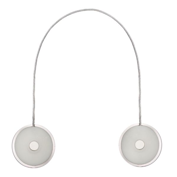 Клипсы для штор магнитные с тросом, 30см ⌀45, 5С