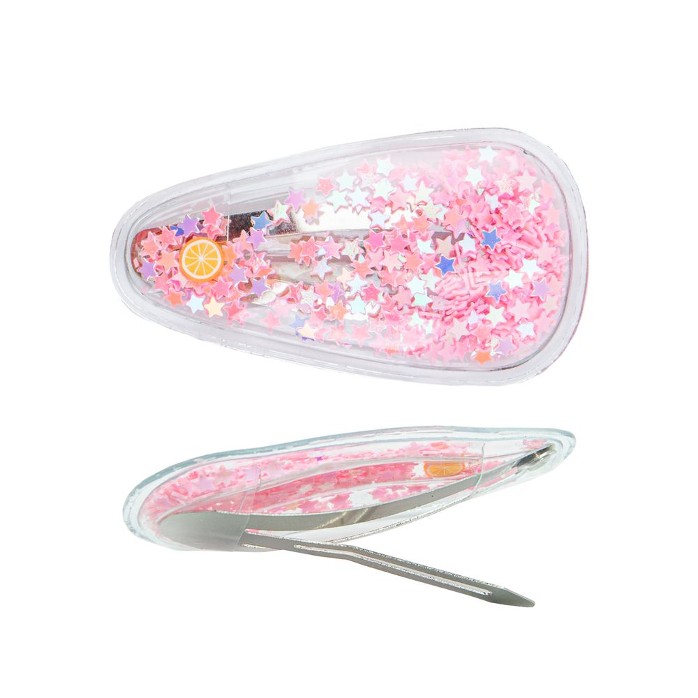 Заколка для волос, 5 шт, №01 розовый, Cherry Mary DZ07077