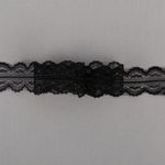 Кружево 25 мм / 25 м, ±0.5 Китай, 325 черный, Blitz LCE-05