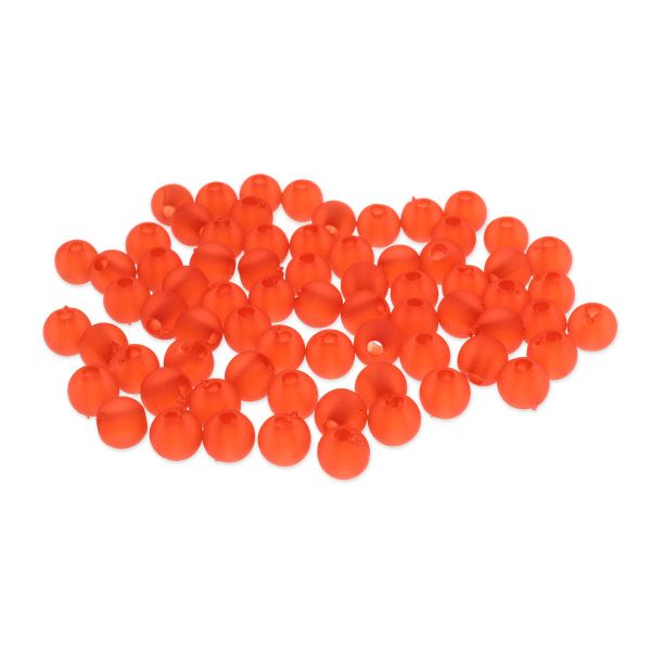 Бусины пластик ⌀6 мм, полупрозрачные, 20 г (170+/-10шт) Astra&Craft (CS049 красный)