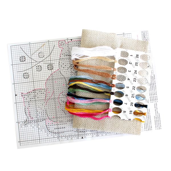 Набор для вышивания нитками МП Студия (Жар-птица), Тёплый вечер, 10х12 см