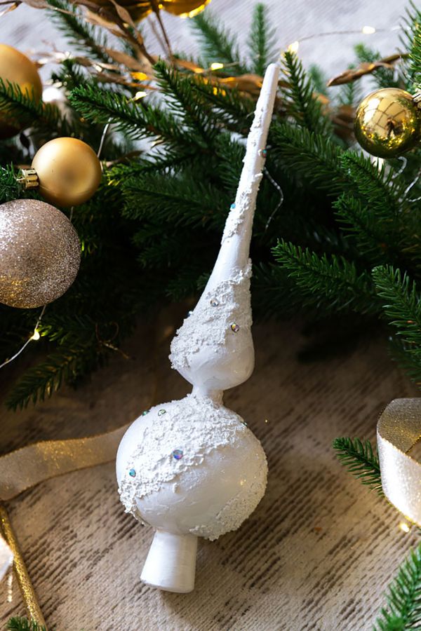 Заготовка пластиковая Елочная верхушка, 8х8х30 см, ЕВ-08 Love2art