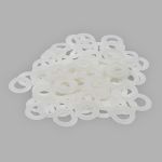 Кольцо уплотнительное пластик под блочку/ люверс №28 (≈1000 шт) New Star