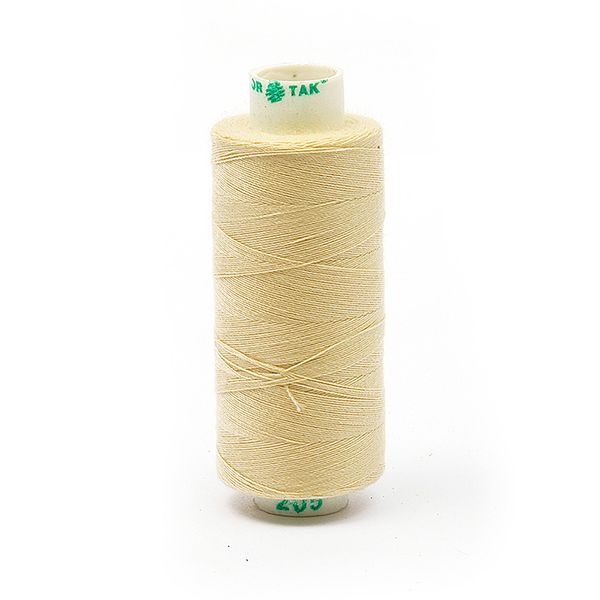 Нитки швейные бытовые Dor Tak 40/2, 366 м / 10 кат., 205 экрю
