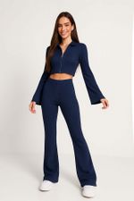 Кашкорсе 250 г/м², 130 см / 3 метра, КАШК.TBY.ХЛ-ПЭ.S196/S058.3, цв.S196/S058 т.синий