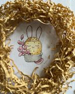 Набор для вышивания нитками Сделай своими руками, Весеннее трио, 7х10 см