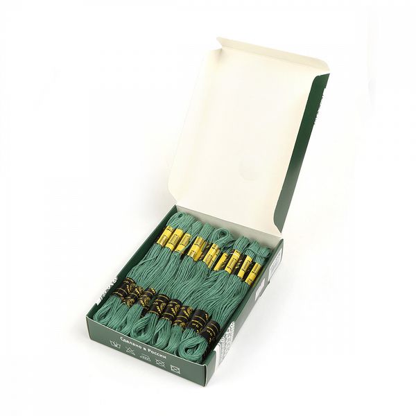 Мулине ПНК им.Кирова цв.8506 полынь, 24 мотка по 8 метров