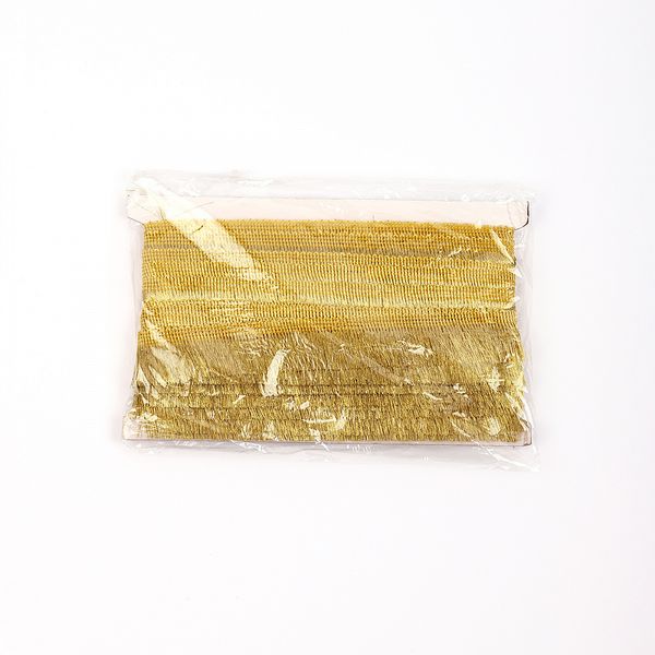 Тесьма отделочная 25 мм / 13.71 метров, TBY 915 цв.золото