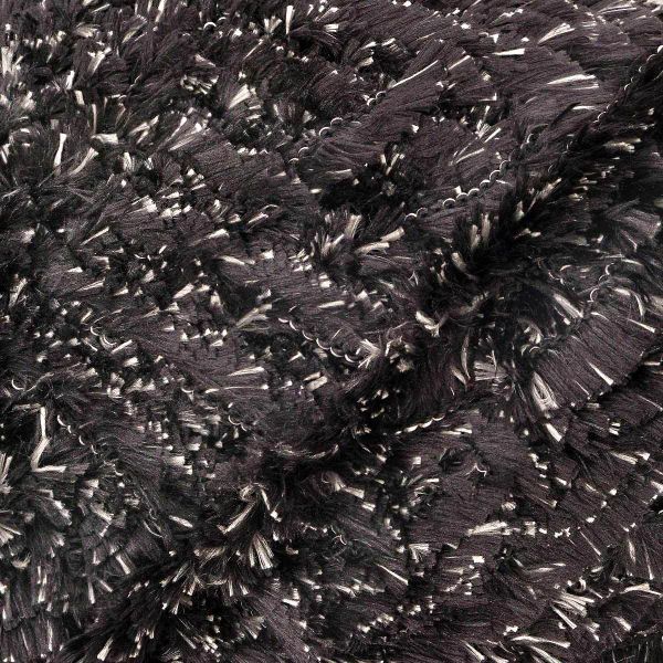 Пряжа Astra Premium (Астра Премиум) Артемида Принт / уп.2 мот. по 100 г, 34 м, 02 черный/серый