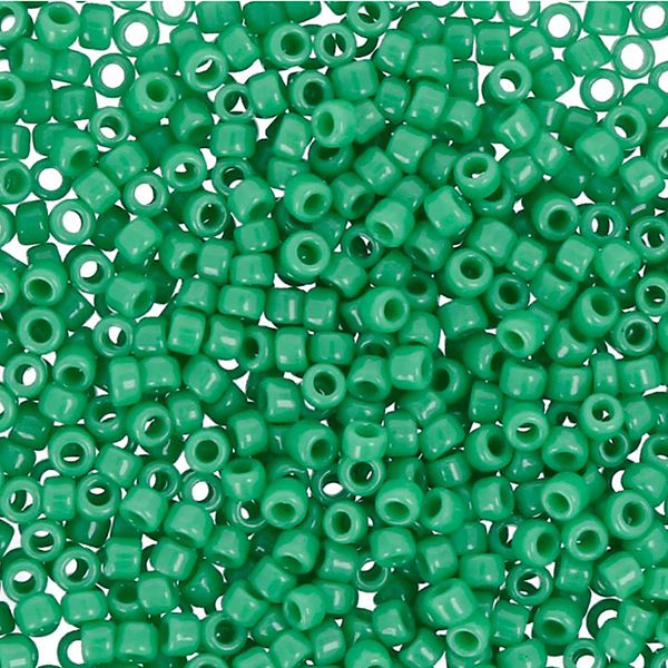 Бисер Toho 15/0 круглый (1.5 мм), 25 г (5х5 г), 0047D зеленый