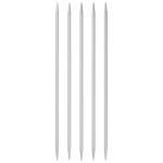Спицы чулочные ⌀4.0 мм, 20 см, 5 шт, с острием на обоих концах, Prym 191492