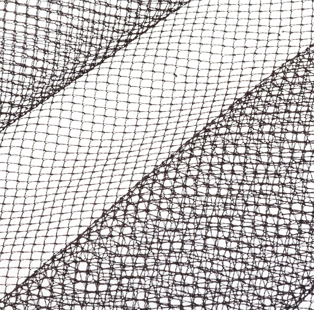 Фатин на шпульке средней жесткости, 100% нейлон, 150 мм, 02 черный, 22,86м, Gamma FTN/R